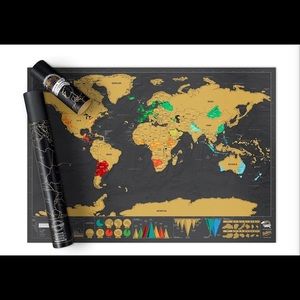 Scratch off Map | World Map | Travel Edition